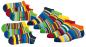 Preview: 6 Paar TippTexx 24 Kinder Sneakersocken Gute Laune Ringel